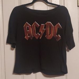 Live Nation AC/DC Crop Top